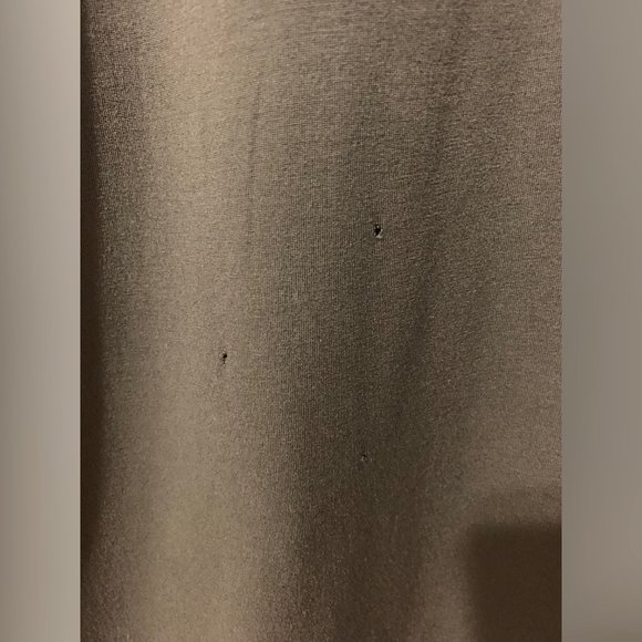 BCBGMaxAzria Khaki Green Long Sleeve Blouse - Picture 7 of 8